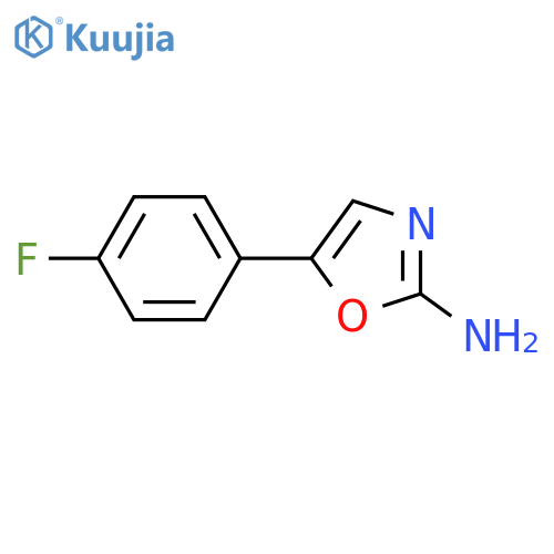 5-(4-fluorophenyl)-1,3-oxazol-2-amine structure