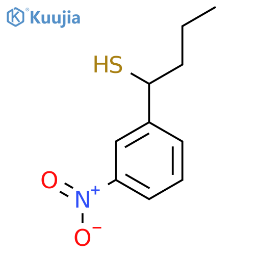 1-(3-nitrophenyl)butane-1-thiol structure