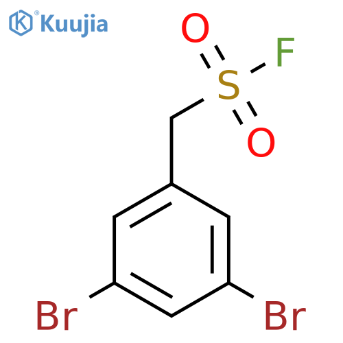 (3,5-dibromophenyl)methanesulfonyl fluoride structure
