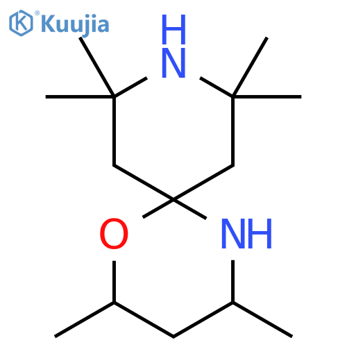 2,4,8,8,10,10-hexamethyl-1-oxa-5,9-diazaspiro5.5undecane structure
