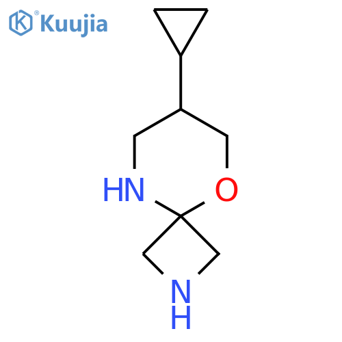 7-cyclopropyl-5-oxa-2,9-diazaspiro3.5nonane structure