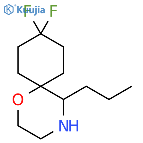 9,9-difluoro-5-propyl-1-oxa-4-azaspiro5.5undecane structure