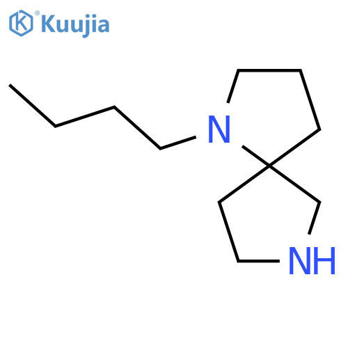 1-butyl-1,7-diazaspiro4.4nonane structure