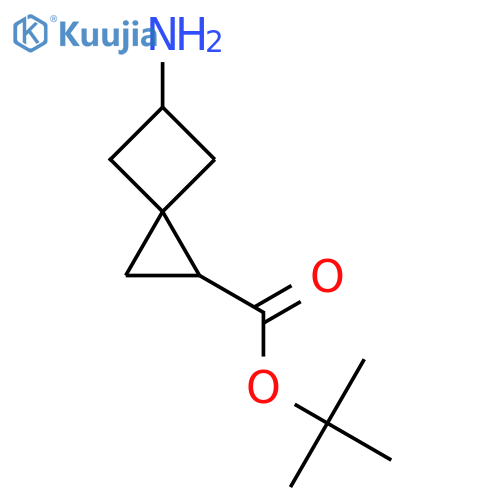 tert-butyl 5-aminospiro2.3hexane-1-carboxylate structure