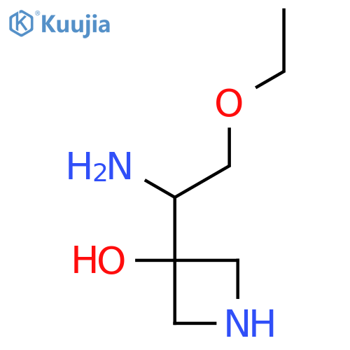 3-(1-Amino-2-ethoxyethyl)azetidin-3-ol structure
