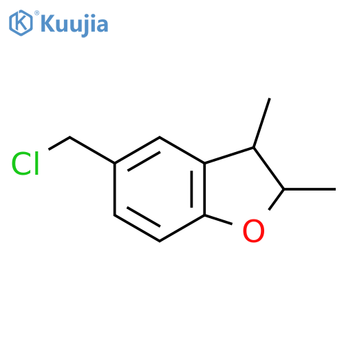 5-(chloromethyl)-2,3-dimethyl-2,3-dihydro-1-benzofuran structure