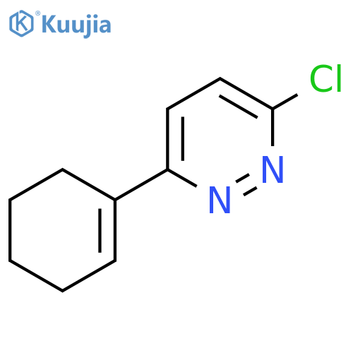 3-chloro-6-(cyclohex-1-en-1-yl)pyridazine structure