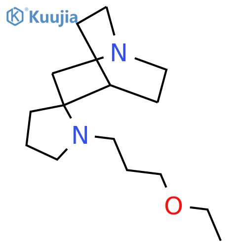 1'-(3-ethoxypropyl)-4-azaspirobicyclo2.2.2octane-2,2'-pyrrolidine structure