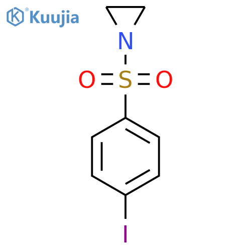 1-(4-iodobenzenesulfonyl)aziridine structure