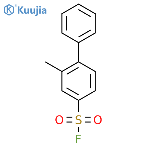 3-methyl-4-phenylbenzene-1-sulfonyl fluoride structure