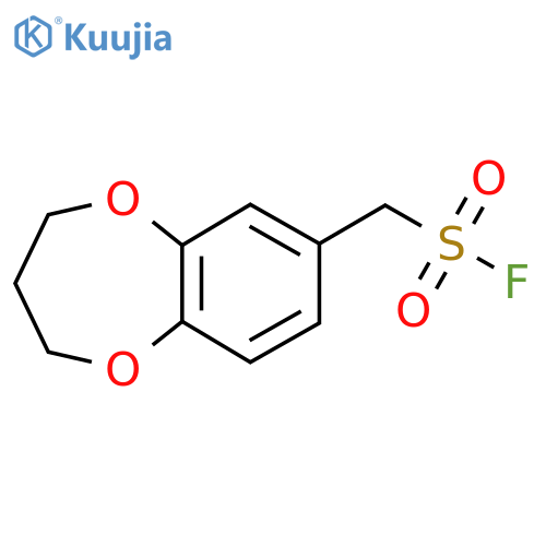 (3,4-dihydro-2H-1,5-benzodioxepin-7-yl)methanesulfonyl fluoride structure