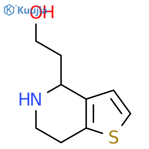 2-{4H,5H,6H,7H-thieno3,2-cpyridin-4-yl}ethan-1-ol structure