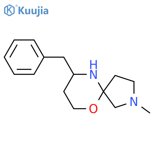 9-benzyl-2-methyl-6-oxa-2,10-diazaspiro4.5decane structure