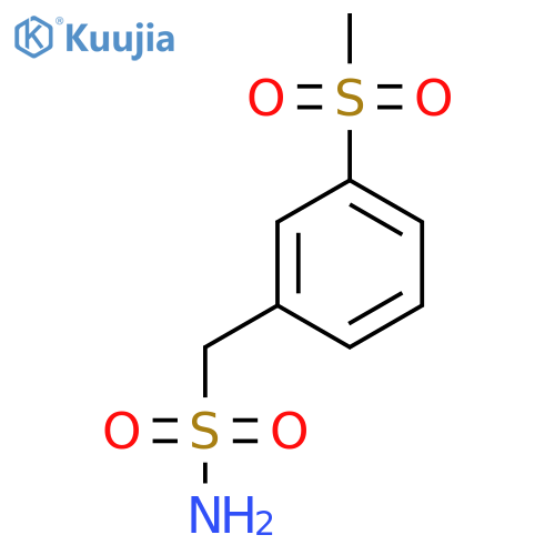 (3-methanesulfonylphenyl)methanesulfonamide structure