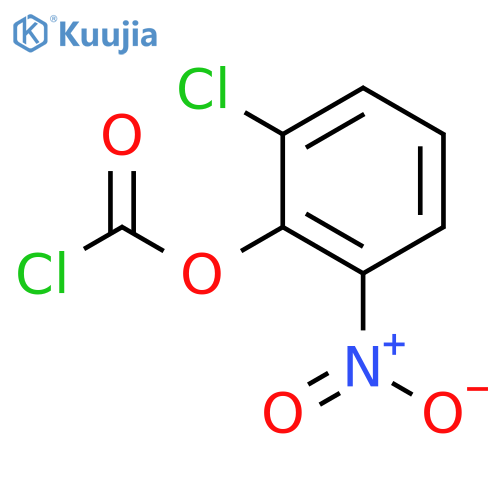 2-chloro-6-nitrophenyl chloroformate structure