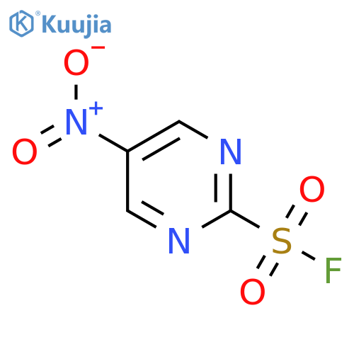5-nitropyrimidine-2-sulfonyl fluoride structure