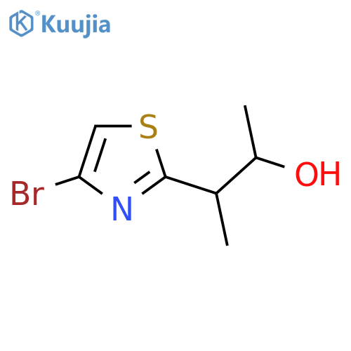 3-(4-Bromo-1,3-thiazol-2-yl)butan-2-ol structure