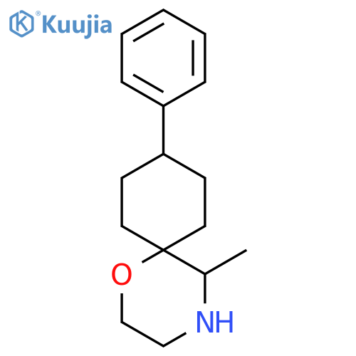 5-methyl-9-phenyl-1-oxa-4-azaspiro5.5undecane structure
