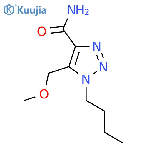 1-butyl-5-(methoxymethyl)-1H-1,2,3-triazole-4-carboxamide structure