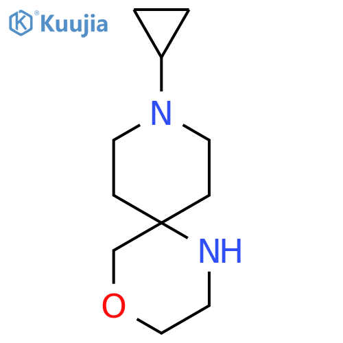 9-cyclopropyl-4-oxa-1,9-diazaspiro5.5undecane structure