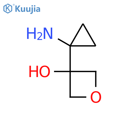 3-(1-aminocyclopropyl)oxetan-3-ol structure