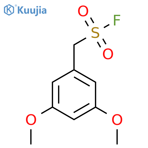(3,5-dimethoxyphenyl)methanesulfonyl fluoride structure
