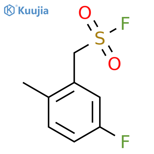 (5-fluoro-2-methylphenyl)methanesulfonyl fluoride structure