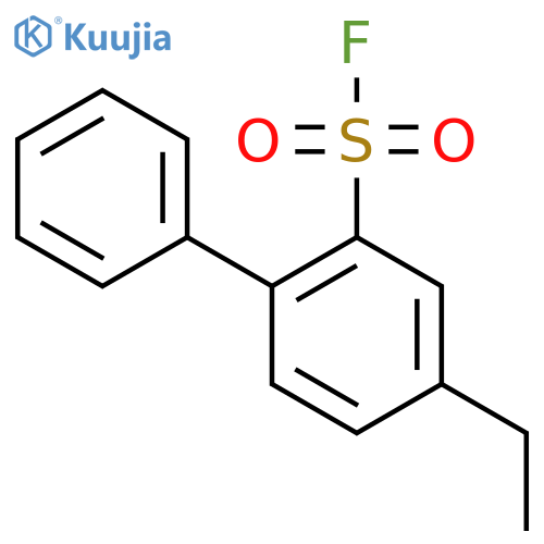 5-Ethyl-2-phenylbenzene-1-sulfonyl fluoride structure