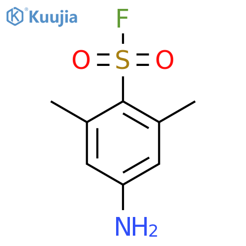 4-amino-2,6-dimethylbenzene-1-sulfonyl fluoride structure