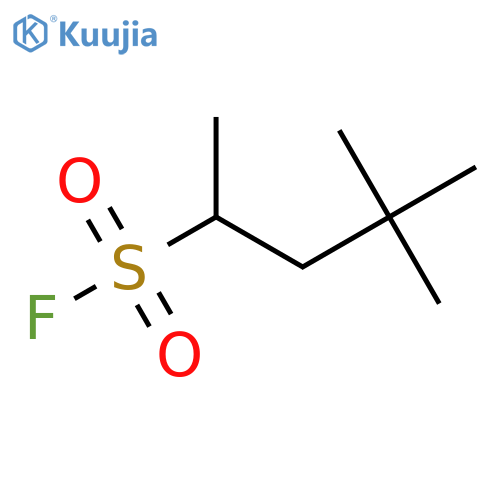 4,4-dimethylpentane-2-sulfonyl fluoride structure