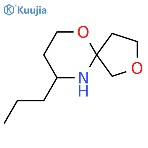9-propyl-2,6-dioxa-10-azaspiro4.5decane structure