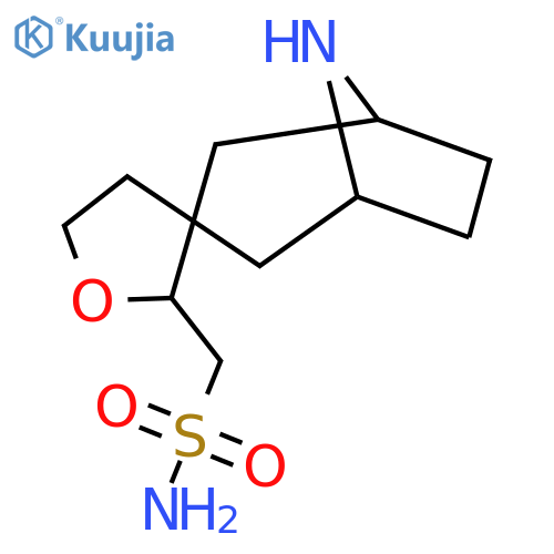 {8-azaspirobicyclo3.2.1octane-3,3'-oxolane-2'-yl}methanesulfonamide structure