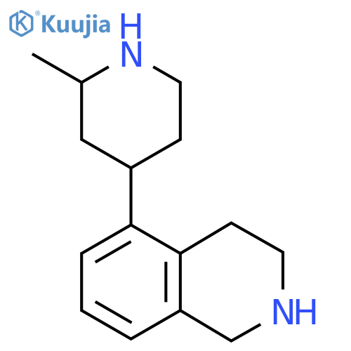 5-(2-methylpiperidin-4-yl)-1,2,3,4-tetrahydroisoquinoline structure