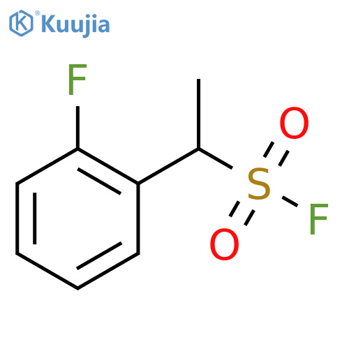1-(2-fluorophenyl)ethane-1-sulfonyl fluoride structure
