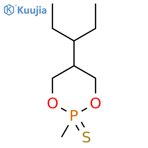 2-methyl-5-(pentan-3-yl)-1,3,2lambda5-dioxaphosphinane-2-thione structure
