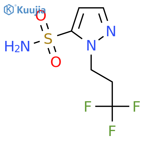 1-(3,3,3-trifluoropropyl)-1H-pyrazole-5-sulfonamide structure