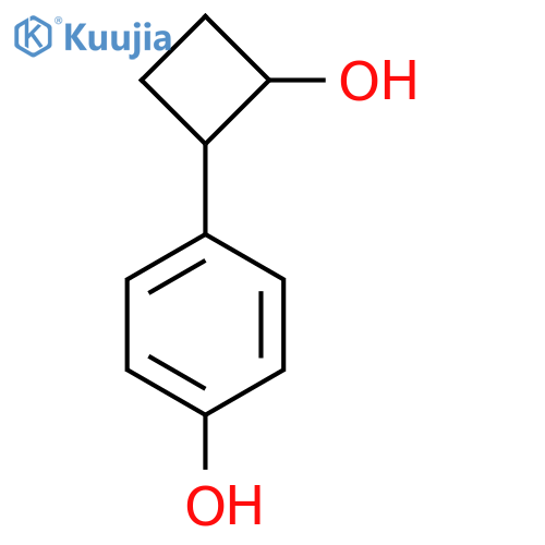 4-(2-Hydroxycyclobutyl)phenol structure