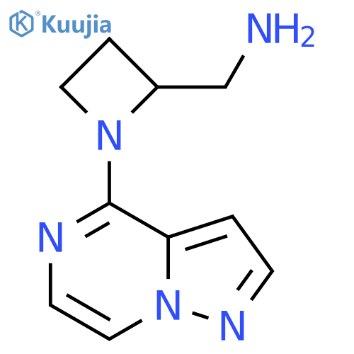 (1-{pyrazolo1,5-apyrazin-4-yl}azetidin-2-yl)methanamine structure