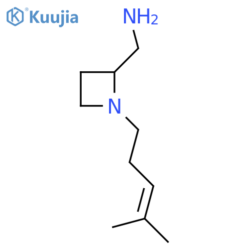 1-(4-methylpent-3-en-1-yl)azetidin-2-ylmethanamine structure