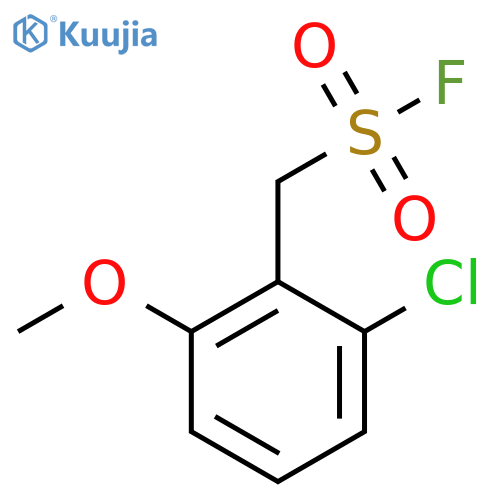 (2-chloro-6-methoxyphenyl)methanesulfonyl fluoride structure