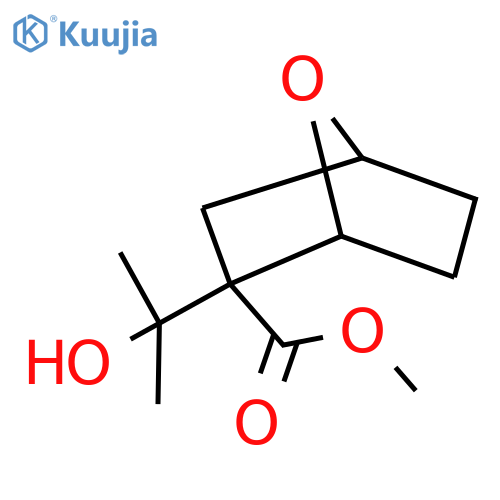 methyl 2-(2-hydroxypropan-2-yl)-7-oxabicyclo2.2.1heptane-2-carboxylate structure