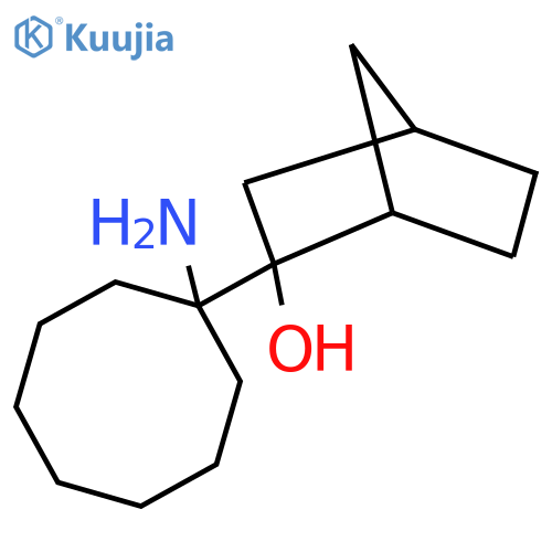 2-(1-aminocyclooctyl)bicyclo2.2.1heptan-2-ol structure