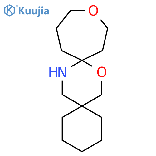 8,12-dioxa-16-azadispiro5.2.6^{9}.2^{6}heptadecane structure