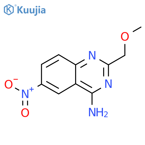 2-(Methoxymethyl)-6-nitroquinazolin-4-amine structure