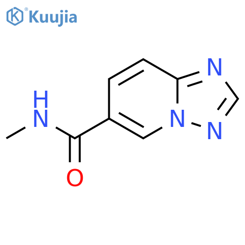 N-methyl-1,2,4triazolo1,5-apyridine-6-carboxamide structure
