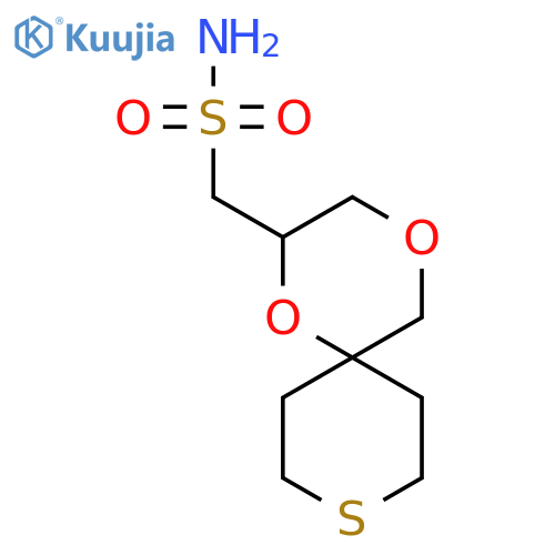 1,4-dioxa-9-thiaspiro5.5undecan-2-ylmethanesulfonamide structure