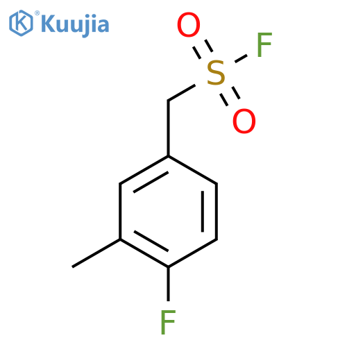 (4-fluoro-3-methylphenyl)methanesulfonyl fluoride structure