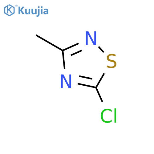 5-Chloro-3-methyl-1,2,4-thiadiazole structure