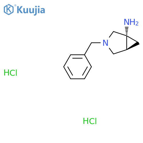 rac-(1R,5S)-3-benzyl-3-azabicyclo3.1.0hexan-1-amine dihydrochloride, cis structure