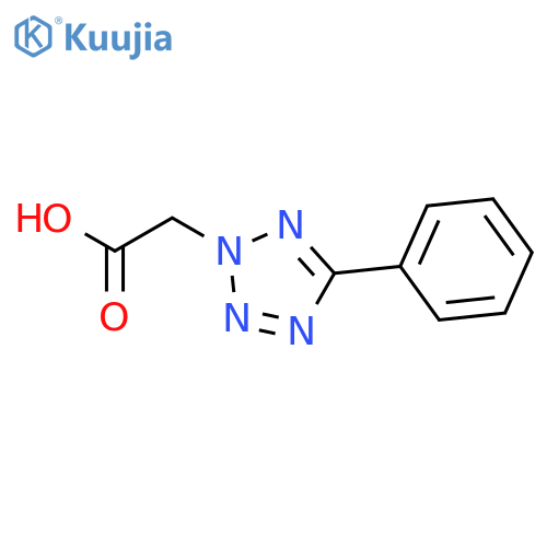 (5-Phenyl-2H-tetraazol-2-yl)acetic Acid structure